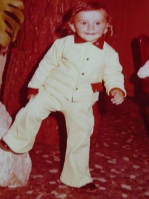 Bonaventura as a toddler. Picture: Supplied.