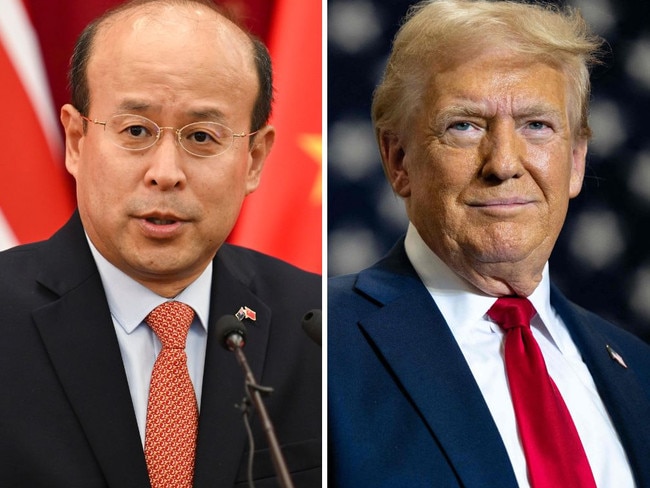 China ambassador and donald trump