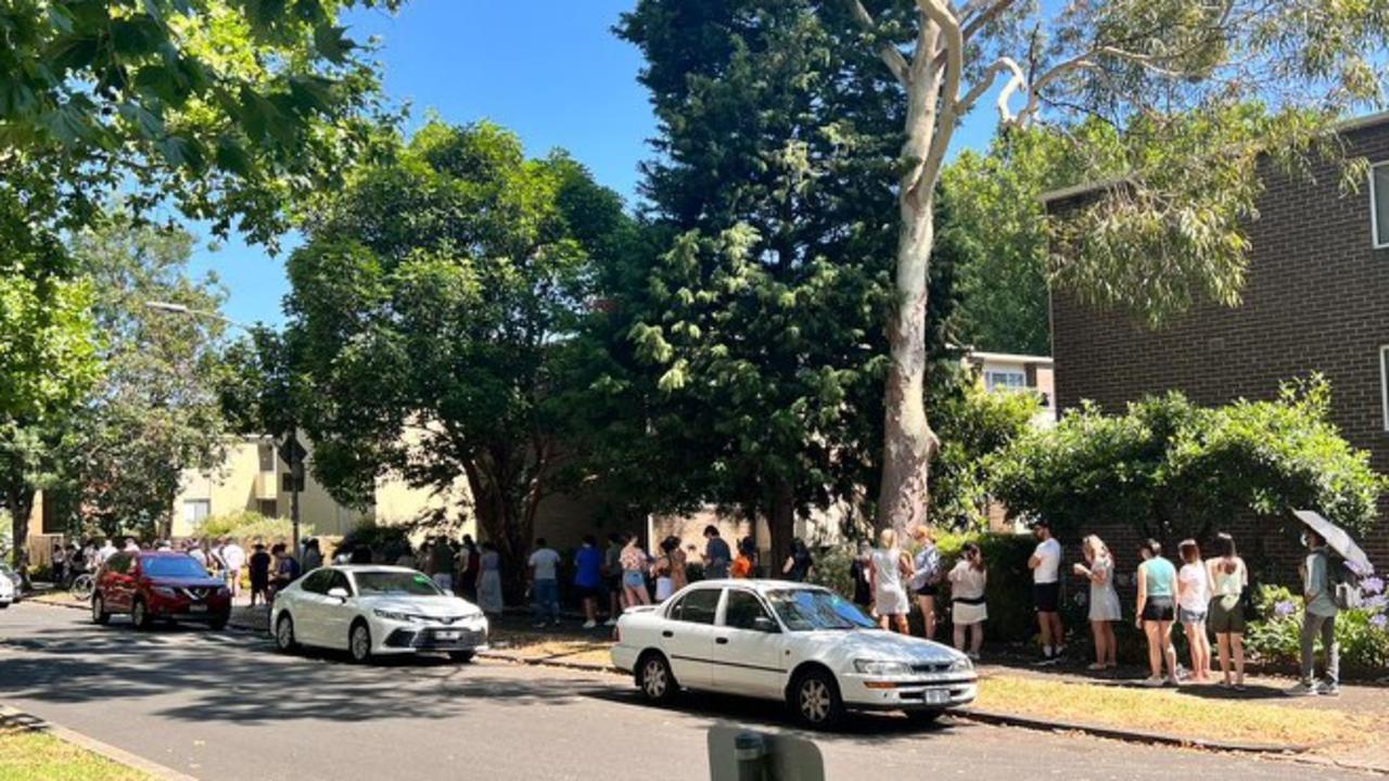 There are hopes a federal government decision not to back rental caps will help stop Victorian landlords exiting the market, but a solution to long queues at rental inspections is still years away.