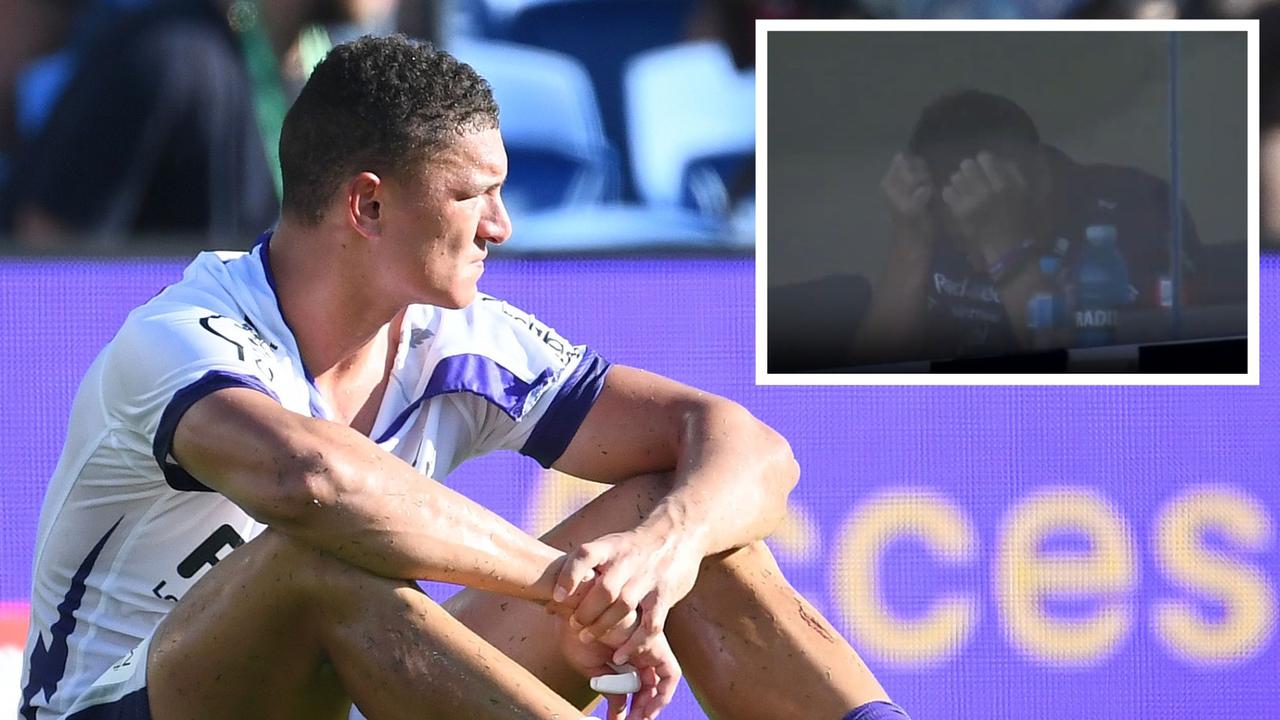 Craig Bellamy was watching a horror movie. Photo: Getty Images and Fox Sports