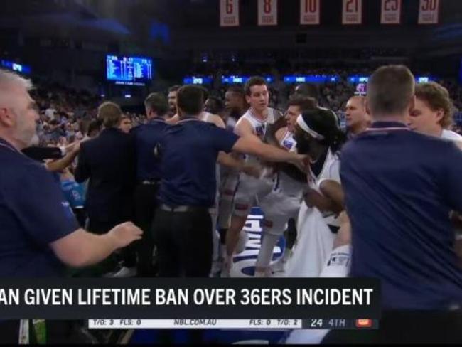 NBL hands out lifetime ban to fan