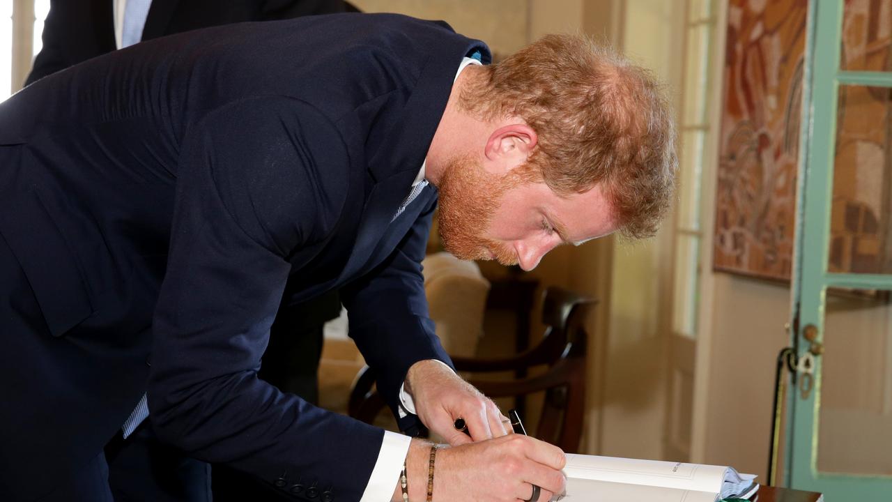 Prince Harry’s memoir is due to be released in 2022. Picture: Jonathan Ng