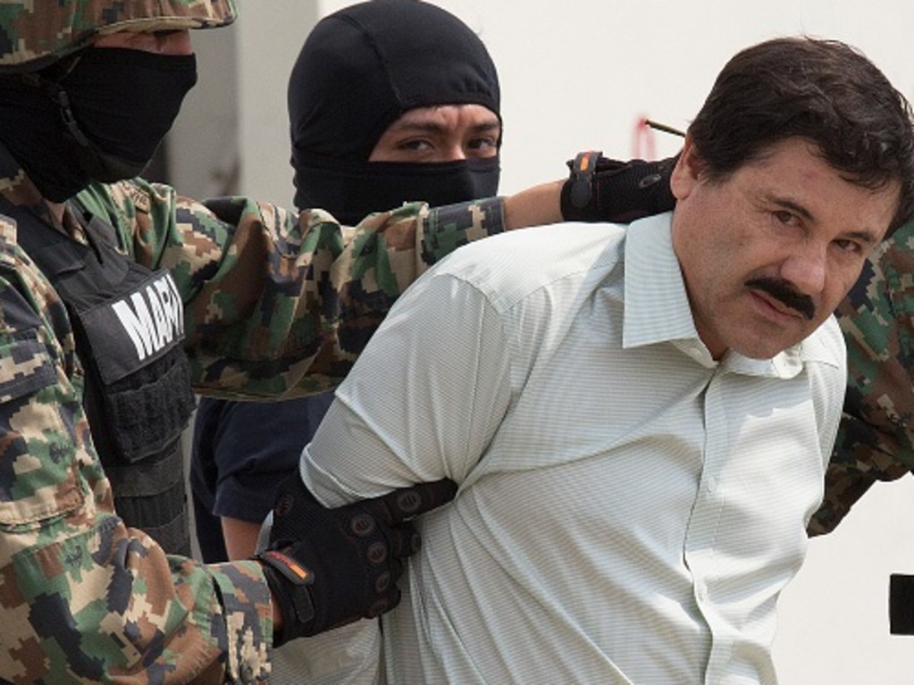 The Sinaloa cartel was run by Joaquin Guzman-Loera, also known as El Chapo. He was arrested in 2014. Picture: Susana Gonzalez/Bloomberg