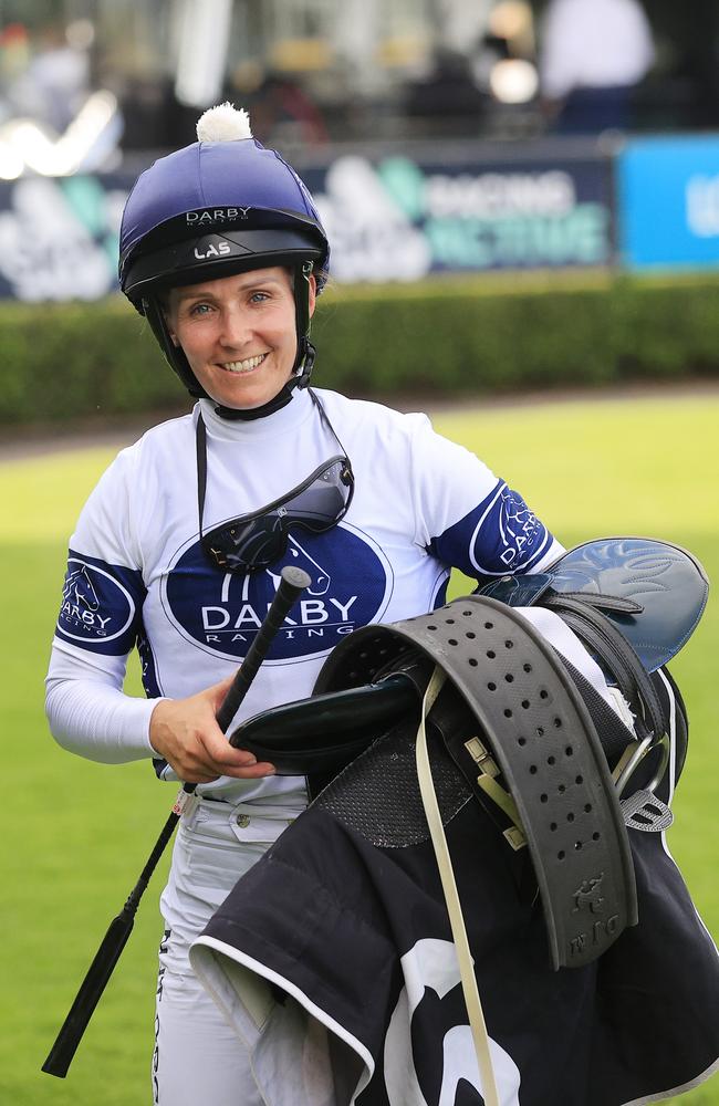 Greysful Glamour jockey Rachel King. Picture: Mark Evans/Getty