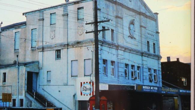 The historic Regal Theatre in 1974, where everyone used to go to catch a movie. It was the first cinema in Liverpool specially built for the talkies.