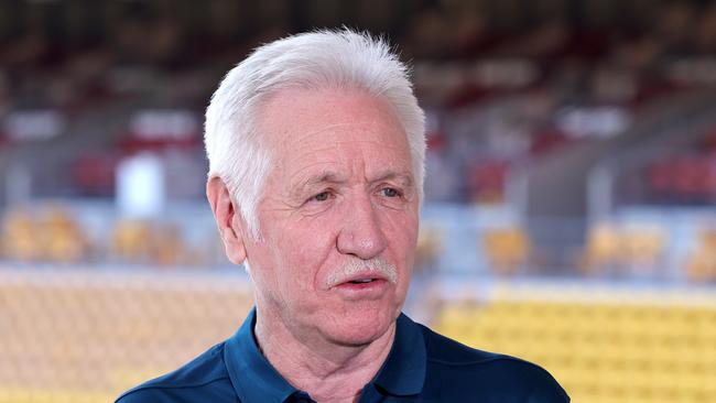 Tom Sermanni has taken over the Matildas in an interim capacity. Picture: Steve Pohlner