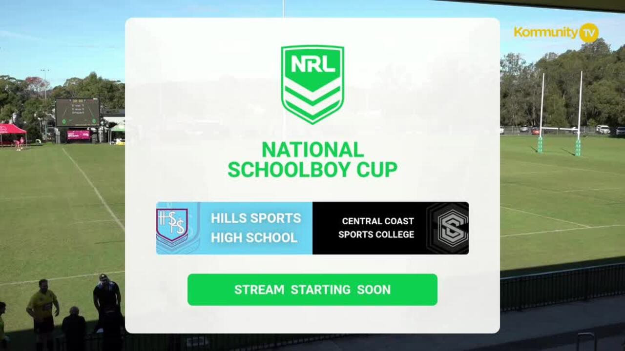 Replay: Hills SHS v Central Coast Sports College - 2025 Peter Mulholland Cup Round 1