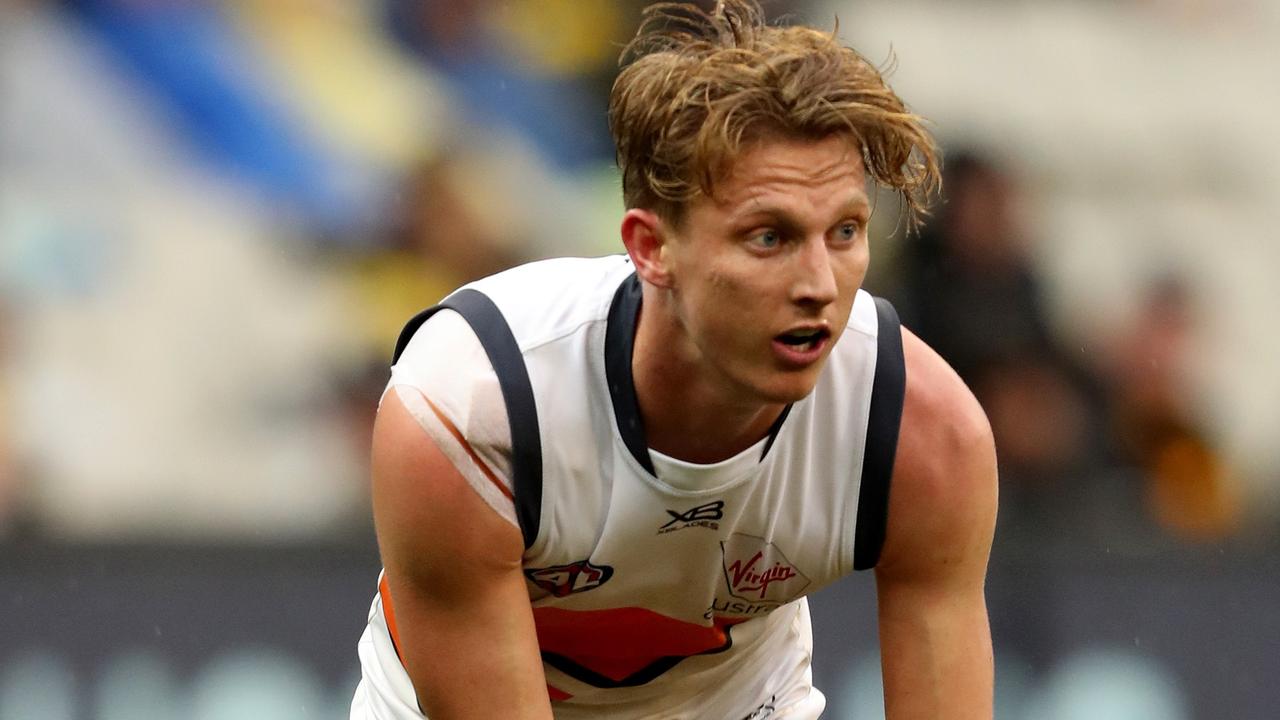 Lachie Whitfield in action for the Giants. Picture: AAP Images