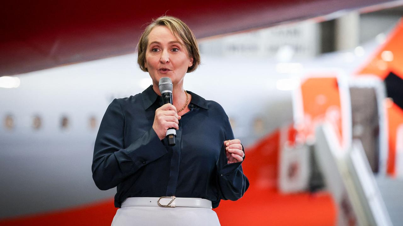 Vanessa Hudson took over as Qantas Group CEO in September 2023. Picture: David Gray / AFP