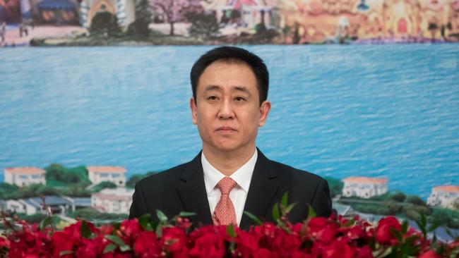 Hui Ka Yan, chairman of China Evergrande Group, has lost 93 per cent of his fortune after a troubled few years at the company. Picture: Paul Yeung/Bloomberg