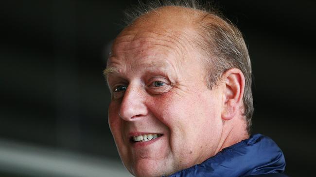 English trainer Ed Dunlop was ecstatic his country finally claimed the crown. (Photo by Michael Dodge/Getty Images)