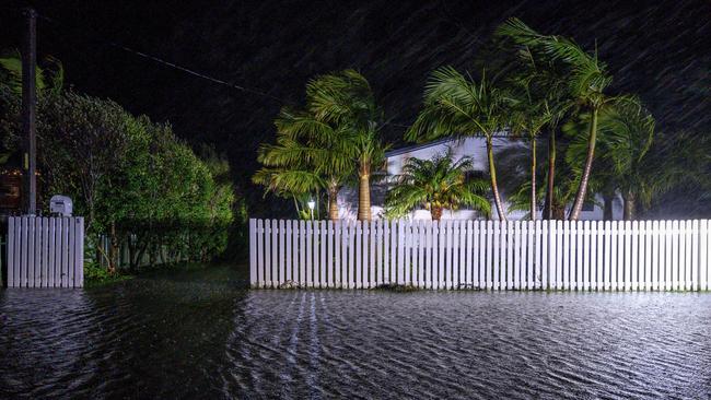 Sanctuary Point floods during wild storms. Picture: Darren Leigh Roberts.