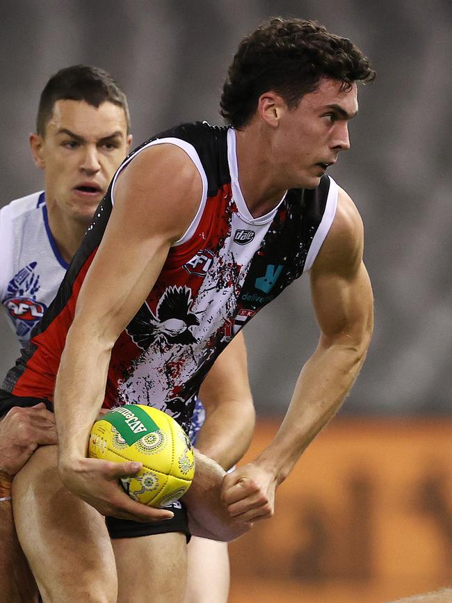 Delisted Saints defender Oscar Clavarino has arrived at Noarlunga. Picture: Michael Klein