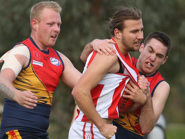 Yarraville-Seddon and North Footscray are among the leading flag contenders in Division 2. Picture: Stuart Milligan