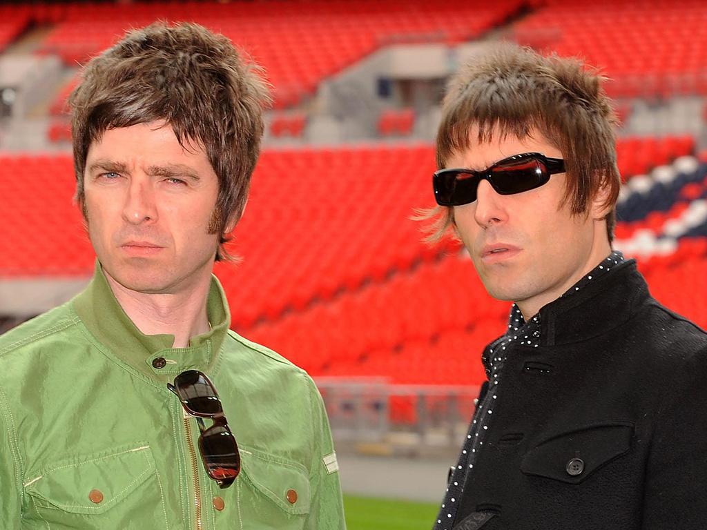 Noel Gallagher and Liam Gallagher of Oasis are reuniting for a world tour, which is expected to head to Australia in late 2025. Picture: Getty Images