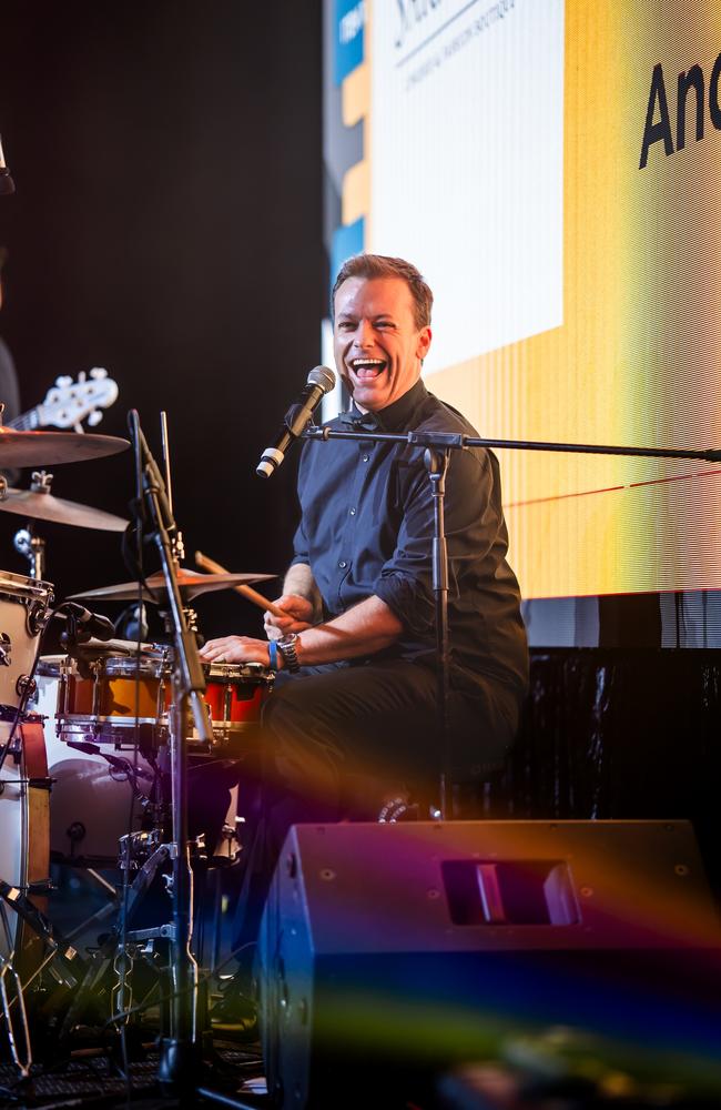 CareFlight's 2025 Hangar Ball raised more than $230,000 to support emergency aeromedical services across the Northern Territory. The event was James Bond-themed and welcomed more than 450 guests. Picture: North Australia Media