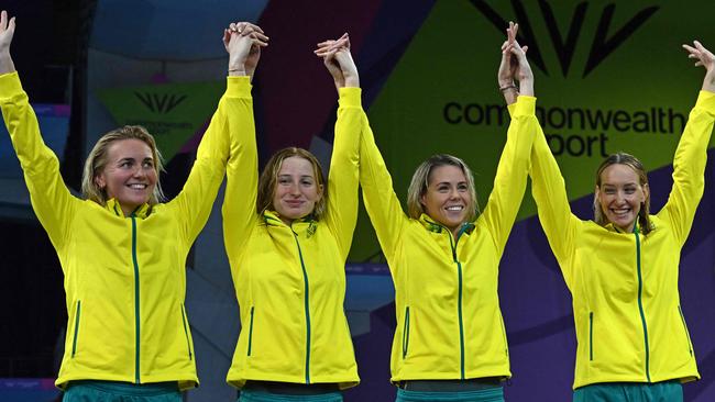 The saga will not impact Australian swimmers and the events they can compete in. Picture: AFP Images