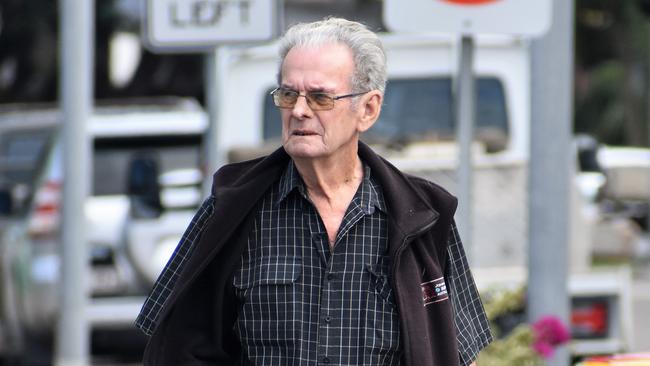 Flanagan outside the Ingham Magistrates Court on Thursday. Picture: Cameron Bates