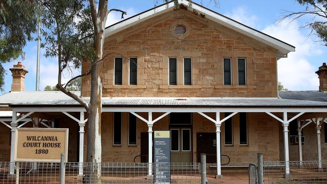 The Wilcannia Court House. Picture: Toby Zerna