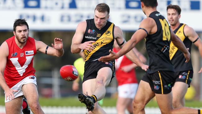 Andrew Bradley starred for WOS on Saturday. Picture: Sarah Reed