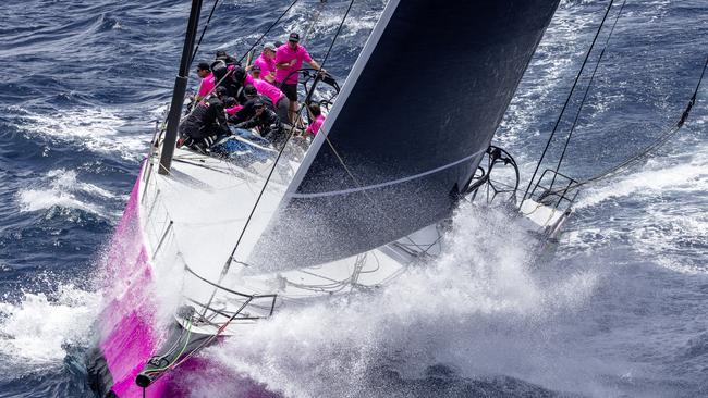 Stefan Racing during the 2021 Sydney to Hobart Yacht Race. Pic: ROLEX/Andrea Francolini