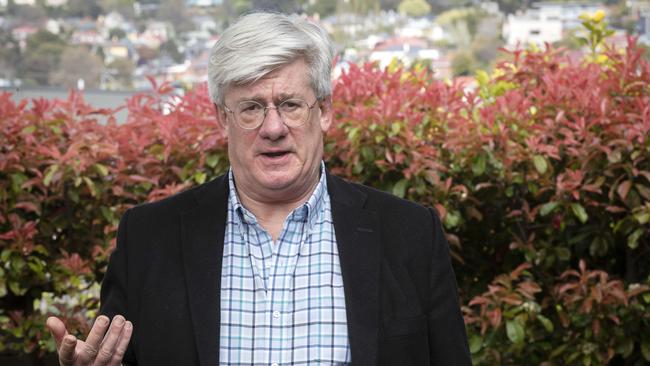 Economist Saul Eslake in Hobart. Picture: Chris Kidd