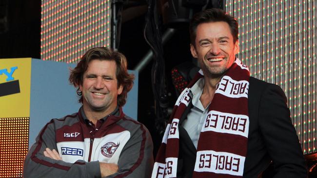 Hollywood megastar Hugh Jackman is a die hard Manly fan.