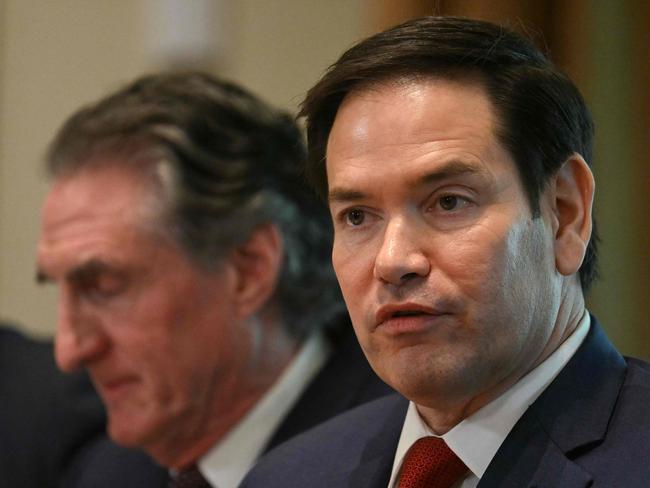 US Secretary of State Marco Rubio was one of the first to send his well wishes. Picture: AFP