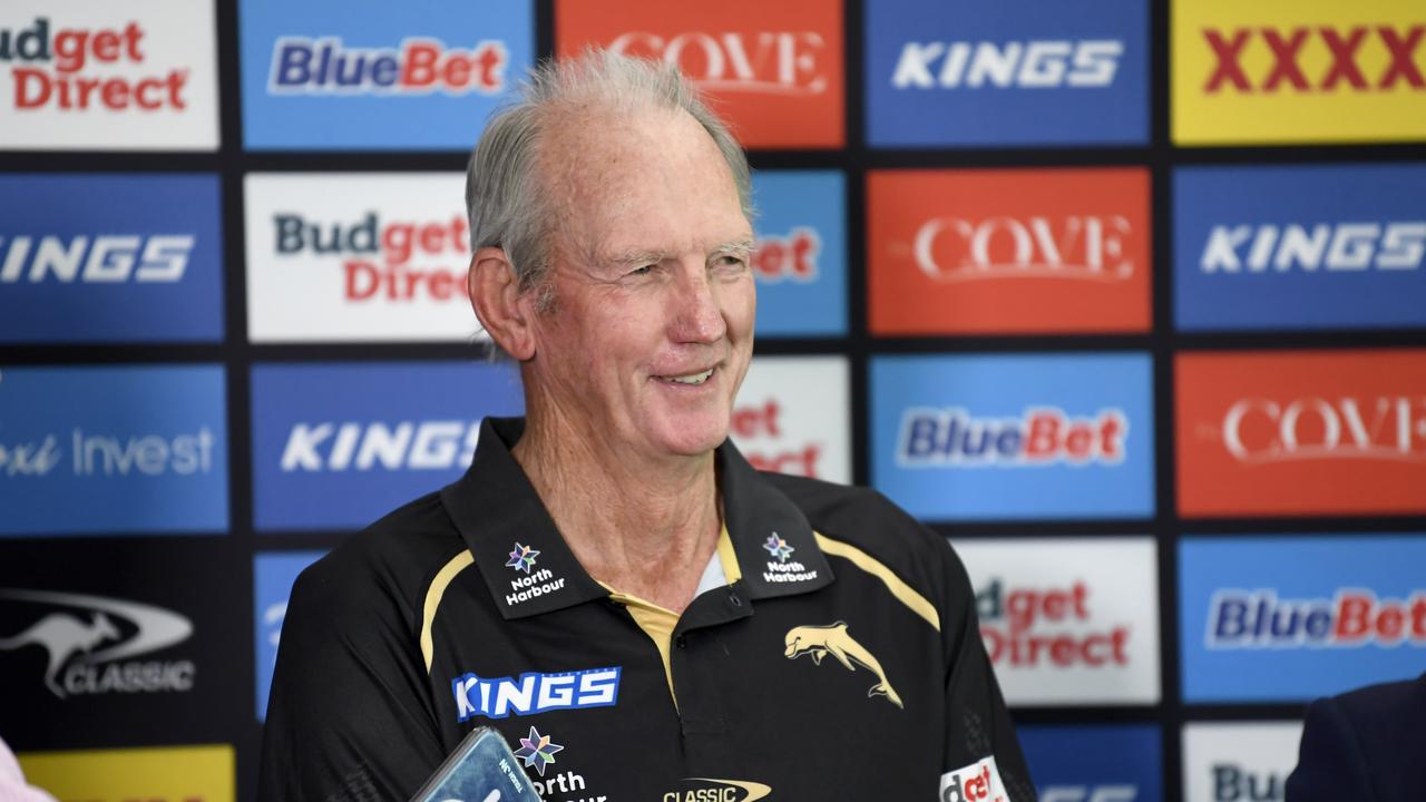 Dolphins coach Wayne Bennett. NRL Imagery