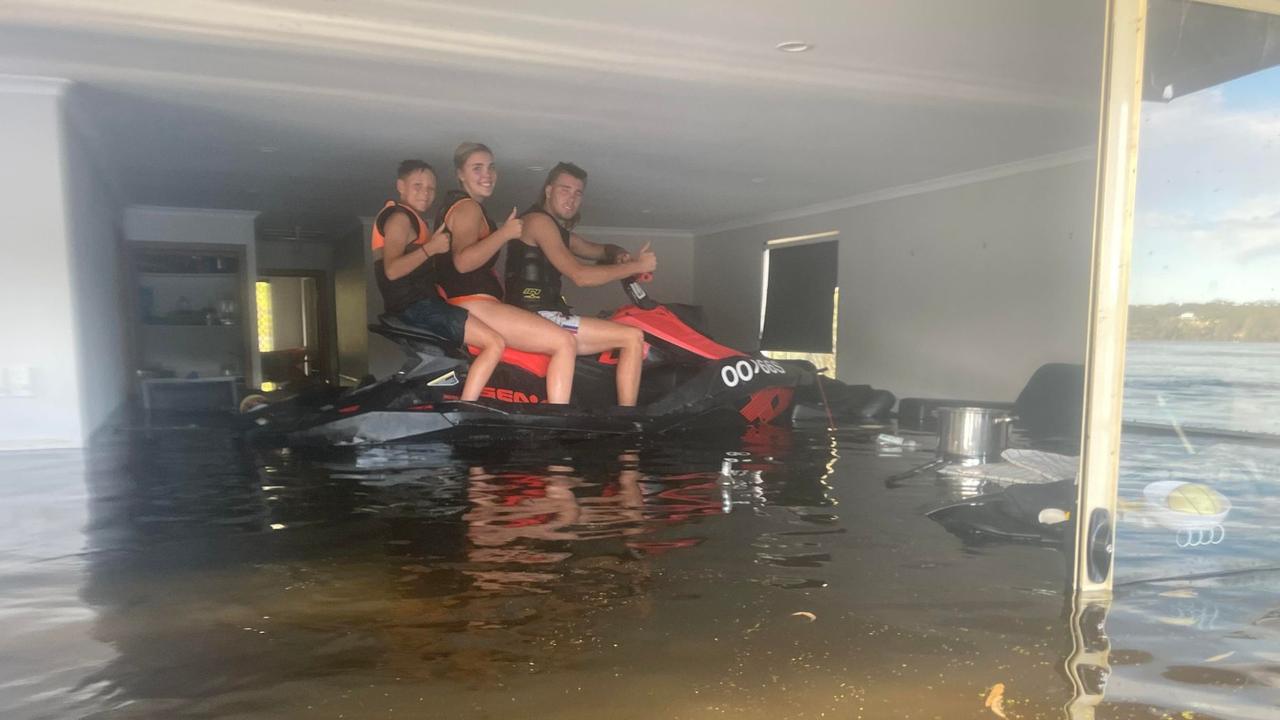 Jetski in the living room: Family’s dream shack destroyed