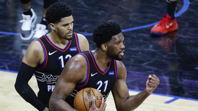 Joel Embiid has had a great season in the eyes of Simmons. Picture: Tim Nwachukwu/Getty Images/AFP