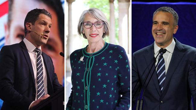 Three of SA's most powerful politicans. Pictures: File