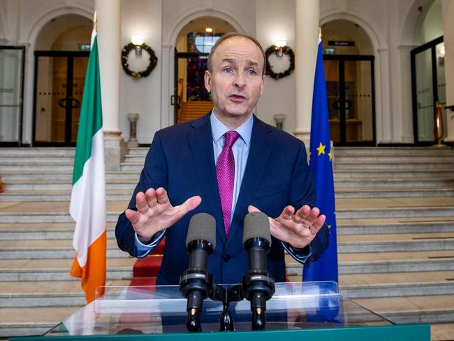 Irish Prime Minister Micheal Martin.