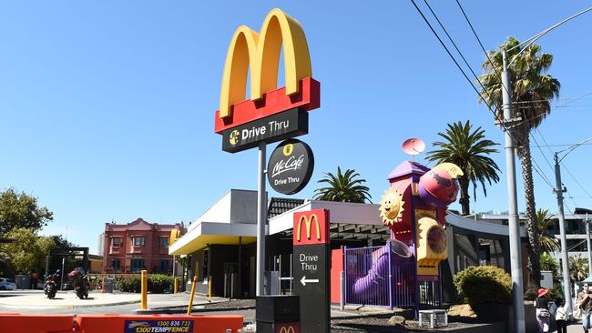 The McDonald’s internal systems went down across Australia.