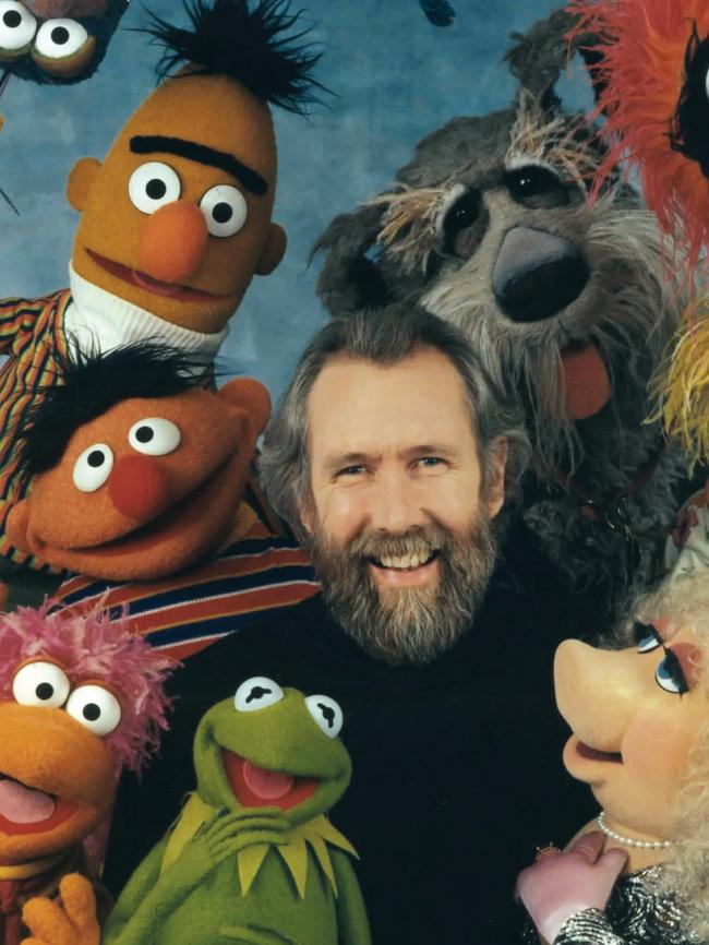 Jim Henson with the Muppets.