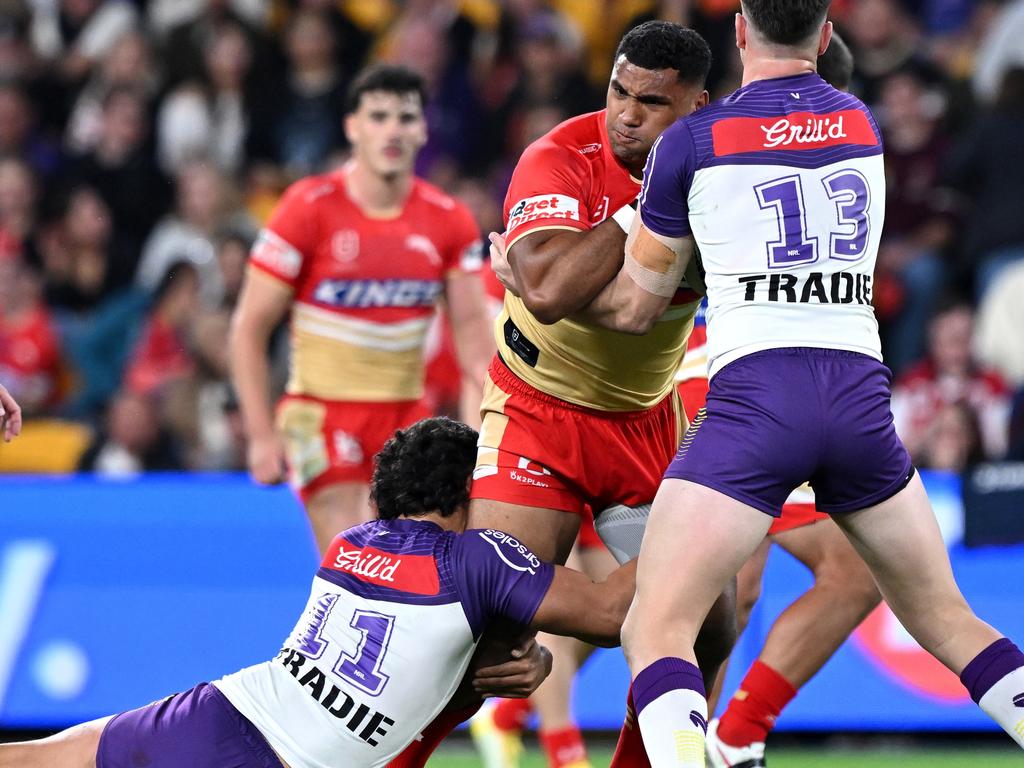 Tevita Pangai Junior is heading to the English Super League. Picture: Bradley Kanaris/Getty Images