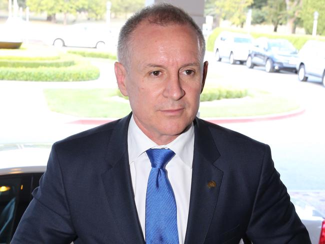 South Australian Premier Jay Weatherill arrives for the COAG meeting. Picture: Ray Strange.