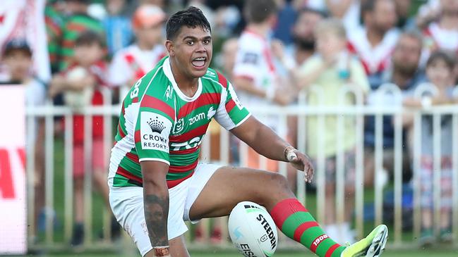 South Sydney star Latrell Mitchell says the online abuse of players is uncalled for.