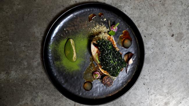 Pork Jowl. Pony Dining Brisbane. Picture: Peter Wallis