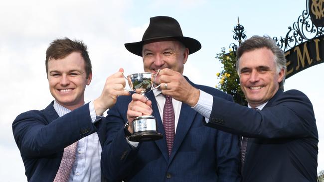 Ben Hayes, David Hayes and Tom Dabernig lead the Victorian metro trainers’ race.