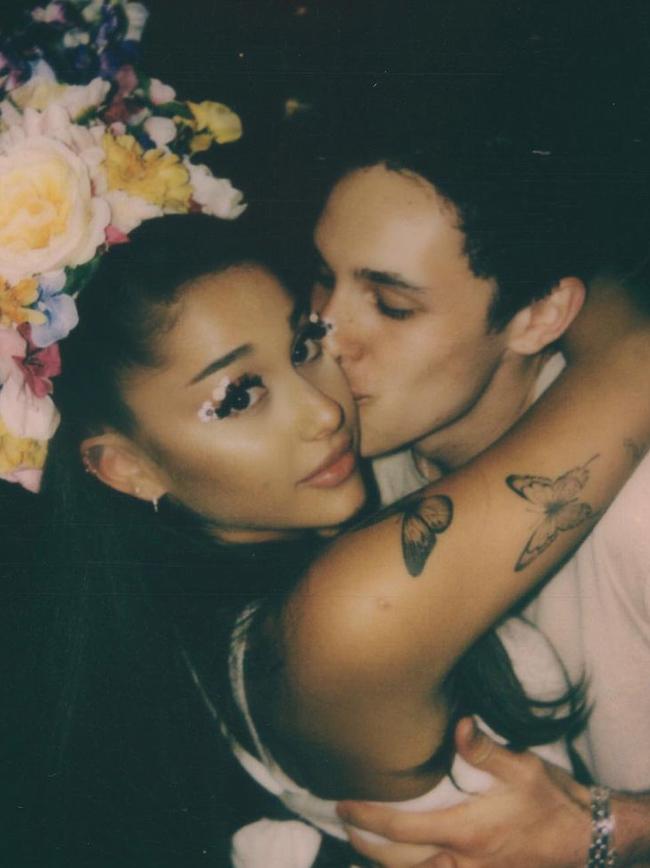 Ariana Grande and Dalton Gomez got married in 2021. Picture: Instagram/ArianaGrande