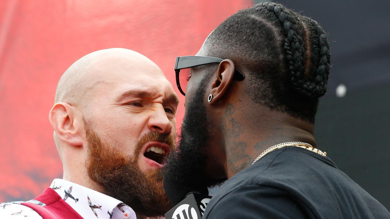 Deontay Wilder and Tyson Fury will go toe for toe for the third time. Photo: AFP