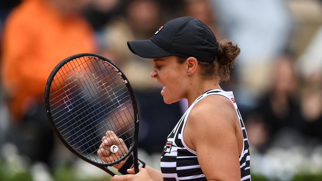 Ash Barty overcame huge obstacles to rise to number one in the world. Photo: Christophe ARCHAMBAULT / AFP