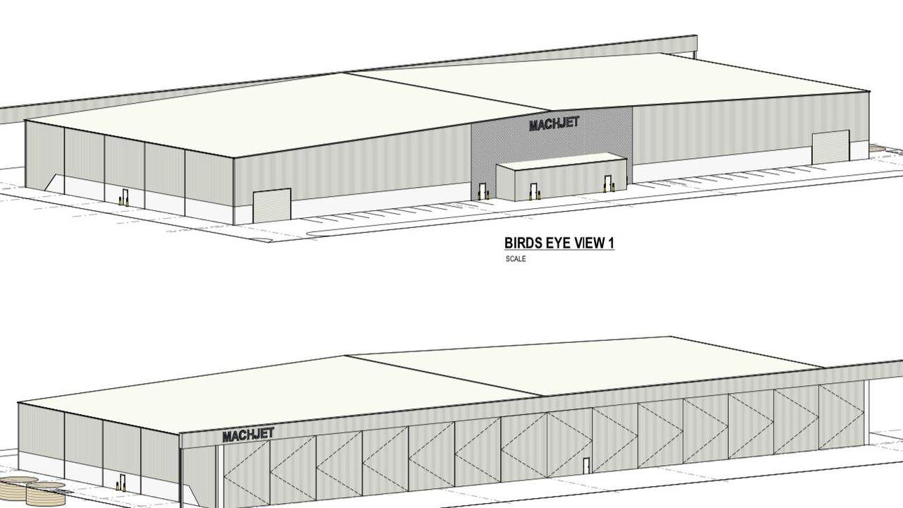 Machjet International plans to build a $9m hangar at the Sunshine Coast Airport and also offer large business aircraft a private five-star passenger lounge.