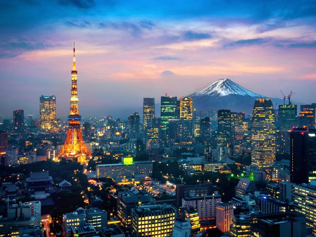 Aerial view of Tokyo cityscape with Fuji mountain in Japan.Photo istockESCAPE 12 June 2022news