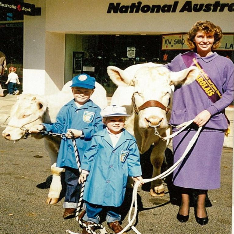 Fashions in the 70s at Beef Week.