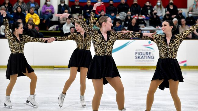Australian Figure Skating Championship. Saturday November 26, 2022. Picture, John Gass