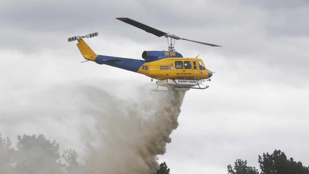 Launch of firefighter aircraft for the Summer in Tasmania. Picture: Nikki Davis-Jones