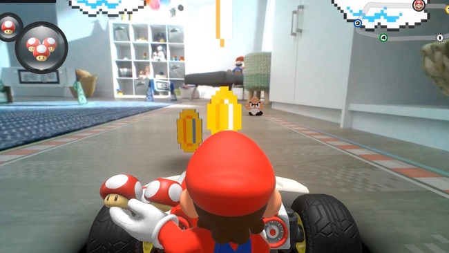 Mario Kart Live lets you race in your own home.