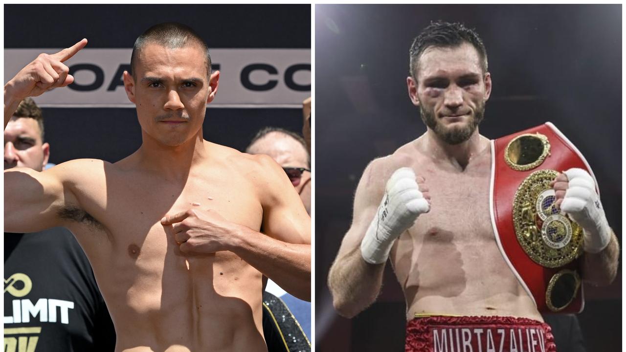 Exclusive: Tim Tszyu lands shock world title fight against unbeaten Russian star Bakhram Murtazaliev